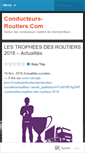 Mobile Screenshot of conducteurs-routiers.com